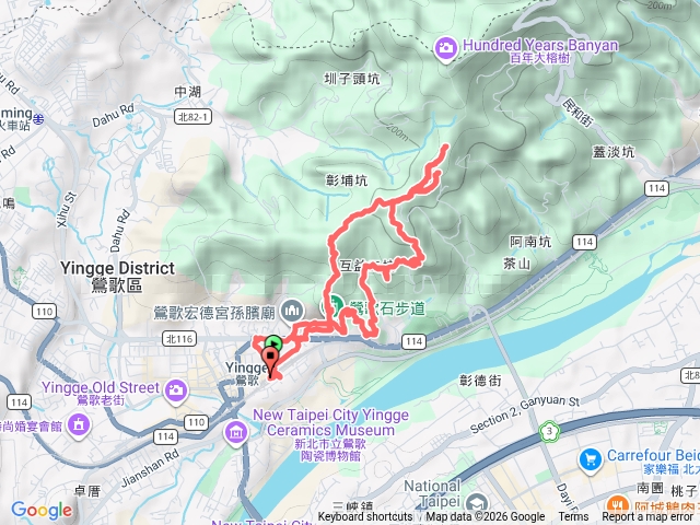 2025微笑山線大縱走尋寶集章任務微笑山線：【大棟山系】百年大榕樹段20260319152542預覽圖