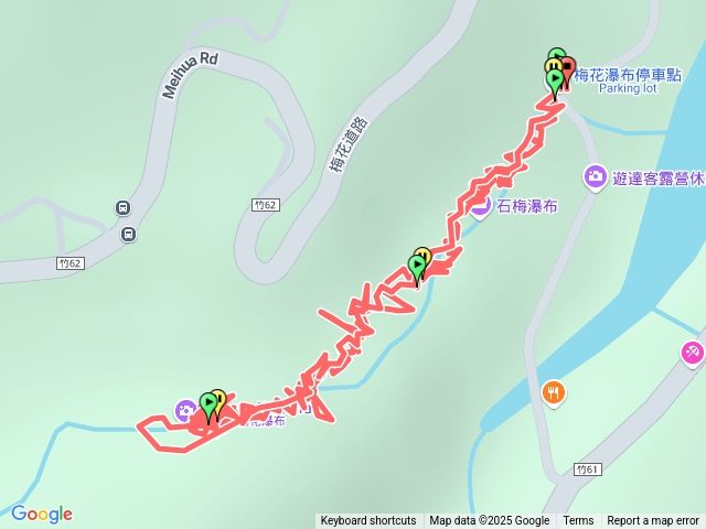 錦屏梅花瀑布溪降預覽圖