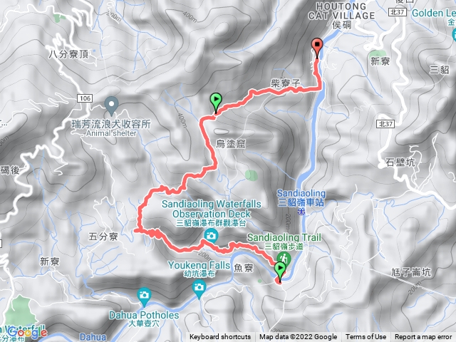 三貂嶺越嶺猴硐步道