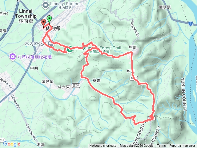 雲林－臺灣百大必訪步道龍過脈森林步道202602201732預覽圖