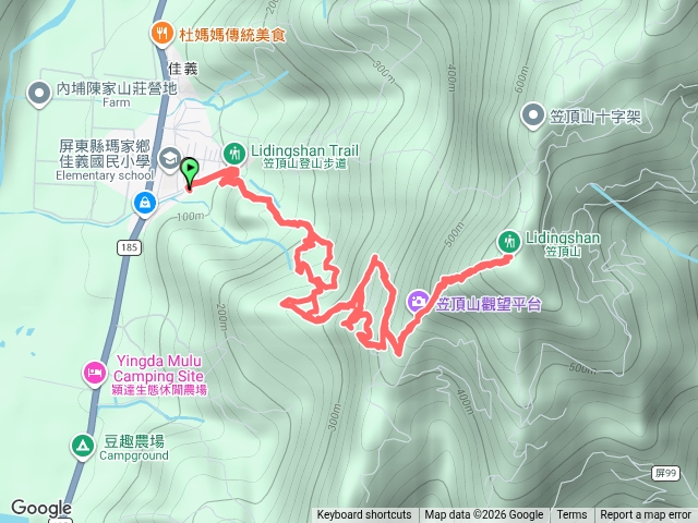 屏東 瑪家 笠頂山登山步道預覽圖