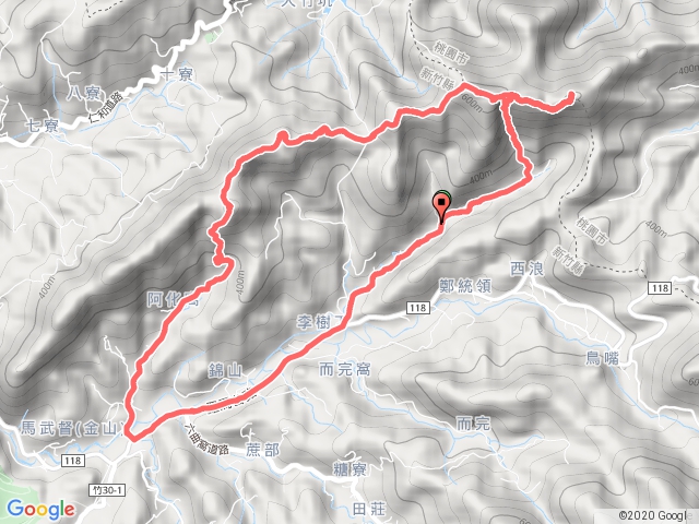 石牛山 彩和山 油井窩山 新柑坪山未完折返