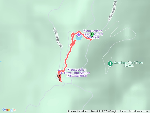 小雪山天池預覽圖