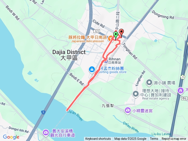 孟春步道-日南車站-舊大安溪橋