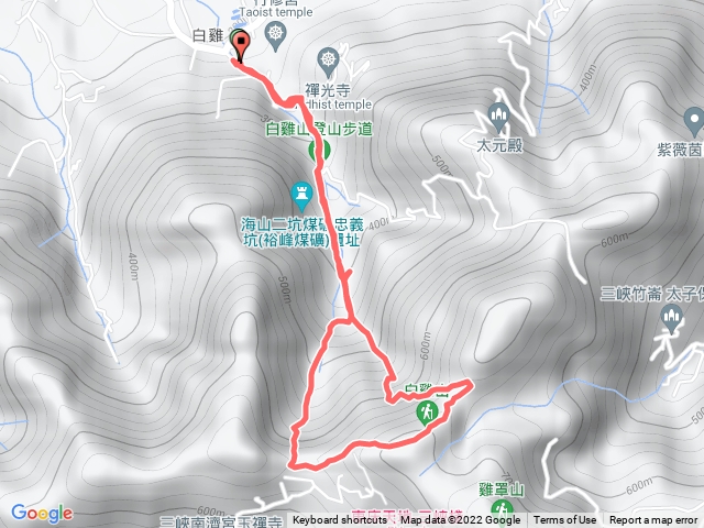 行修宮 白雞山 小環狀