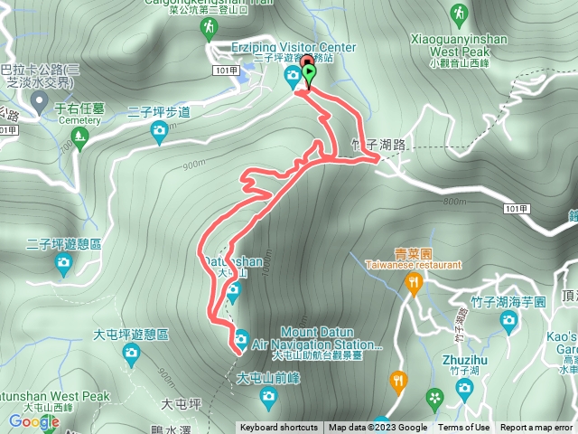 大屯山助航站觀景台