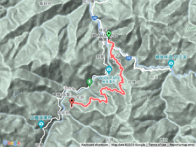 大刀山 內洞林道