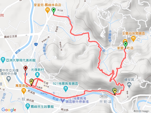 【霧峰】阿罩霧櫻花杜鵑步道+竹林步道+乾溪步道