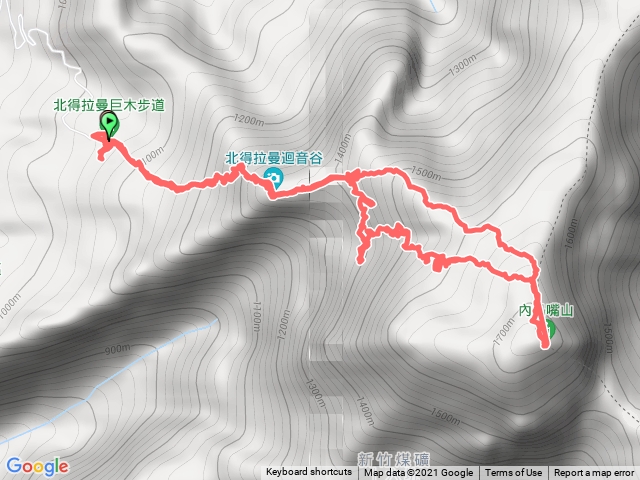 北得拉曼內鳥嘴山