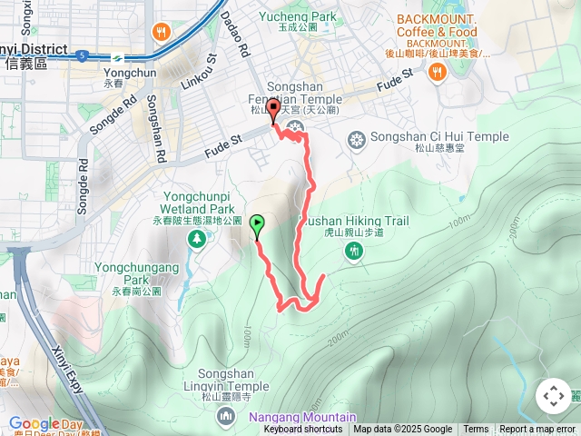 永春陂虎山躲大雨奉天宮