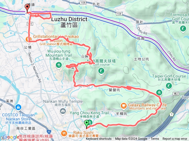 羊稠步道連稜連走五酒桶山預覽圖