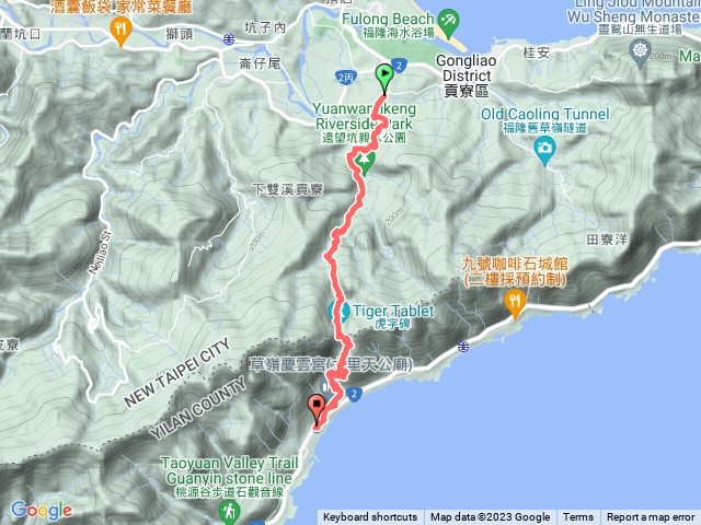 狂風暴雨之草嶺古道