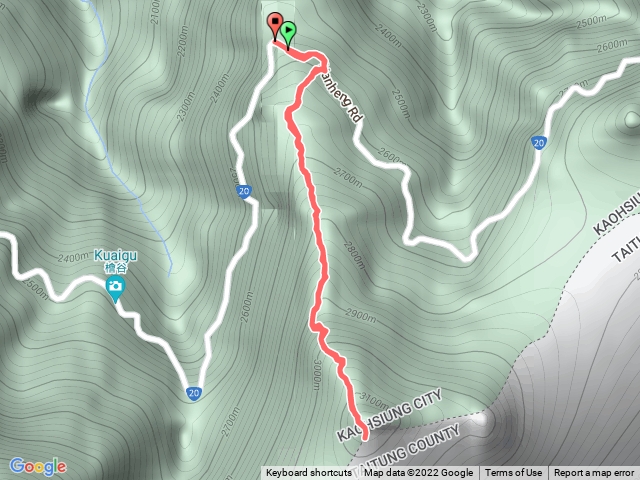 2022-06-25 百岳南橫三星之塔關山─塔關山登山口→塔關山往返