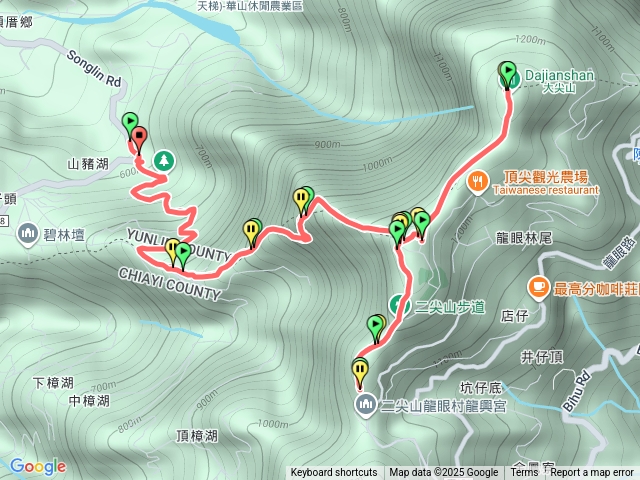 山豬湖-二尖山-大尖