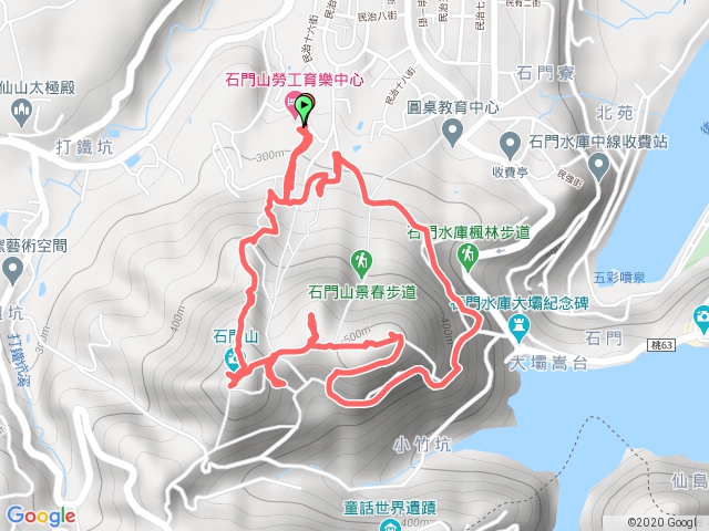 石門羣山路徑