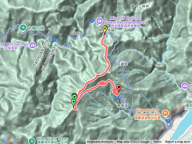 婆羅山梵梵山烏山出100林道