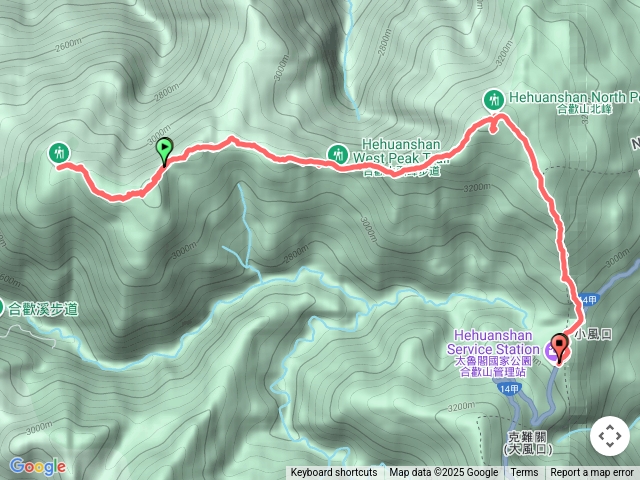 （冒險阿璋）單攻合歡山北西北*硬啦*包含休息
