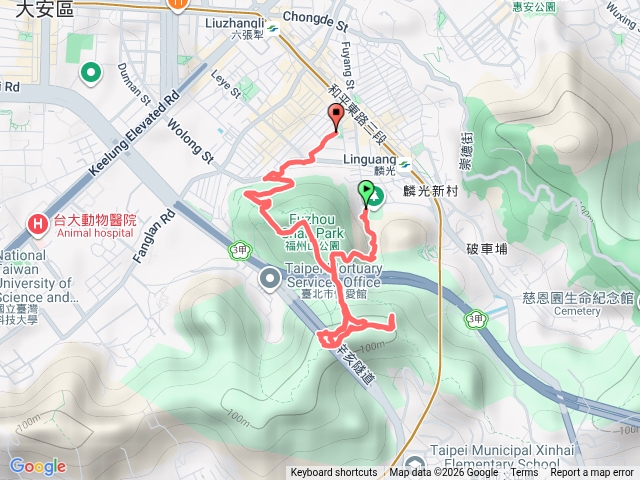 富陽生態公園上中埔山