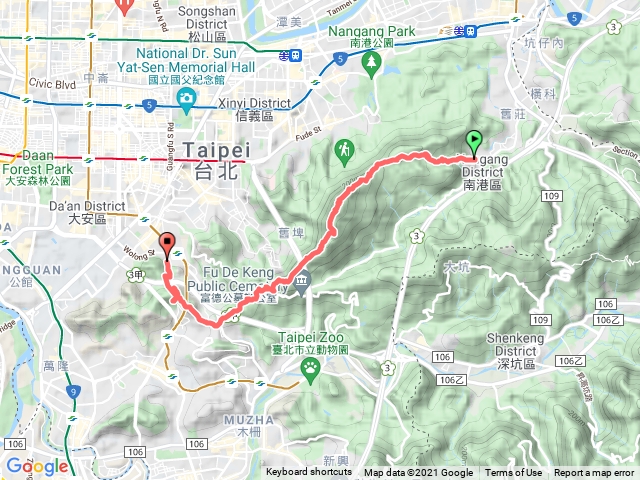 台北大縱走南段（第六條）9/15