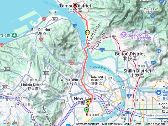 新莊到淡水老街