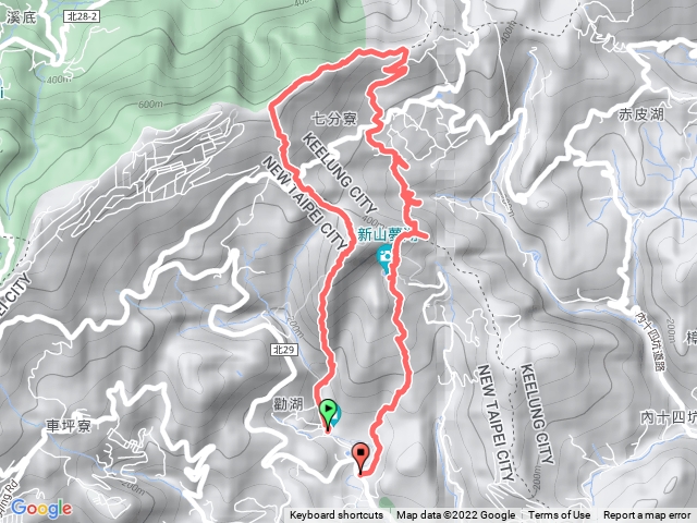 柯子林 新山夢湖 友蚋山（烏塗山）O型