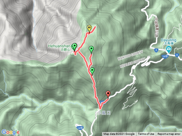 合歡北峰+小溪營地