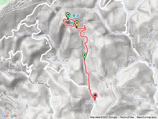 烘內到夢湖新山
