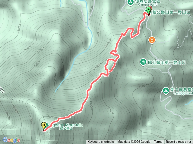 鵝公髻山預覽圖