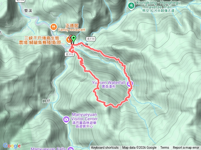 組合山-雲森瀑布O型預覽圖