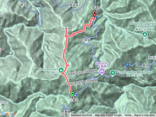 合歡北峰+武法奈尾山預覽圖