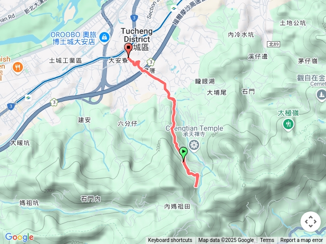 土城天上山步道