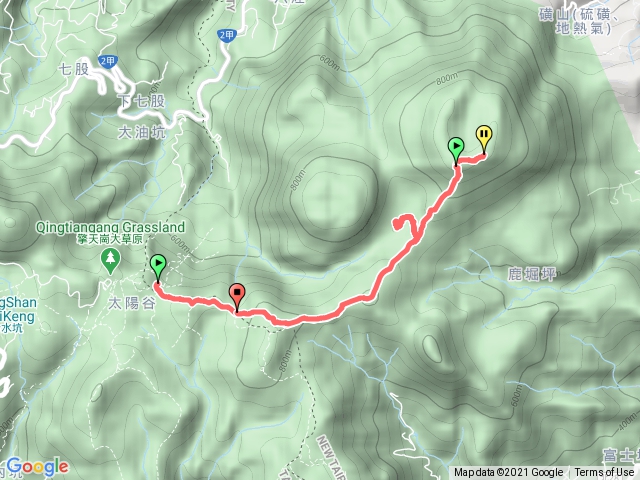 磺嘴山登山步道