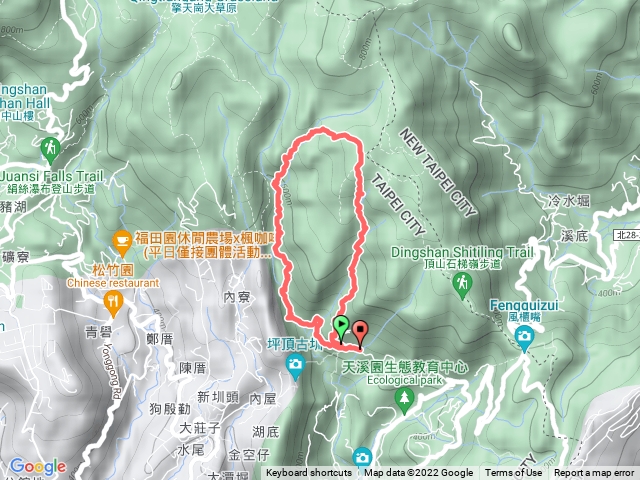 荷蘭古道+內雙溪古道+登峰圳步道