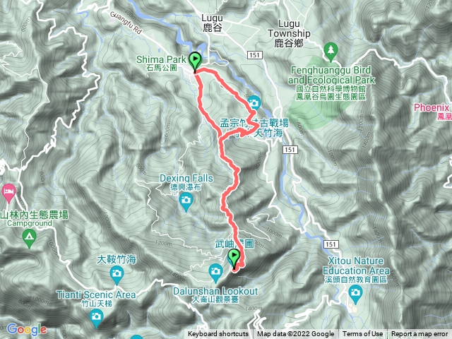 石馬公園到武岫農場