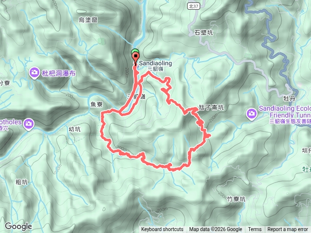 涼涼團04-10三貂嶺頂坑山大煙囪溪畔古道.gpx