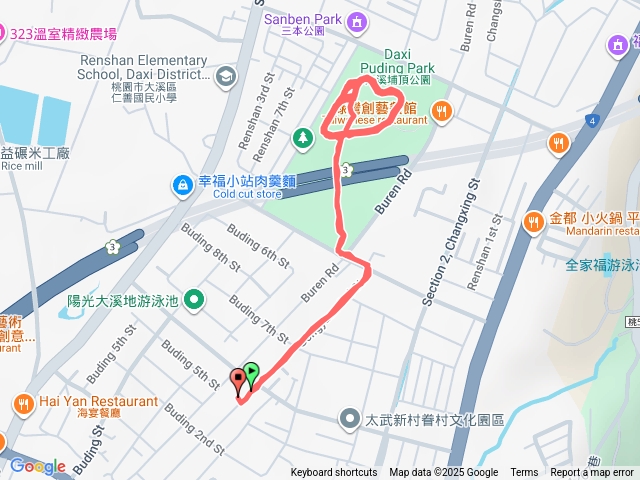 大溪路跑預覽圖