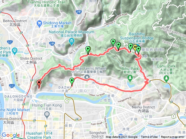 台北大蹤走第五段-劍潭支線