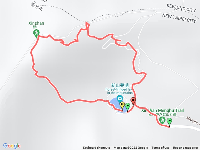 新山夢湖登山步道