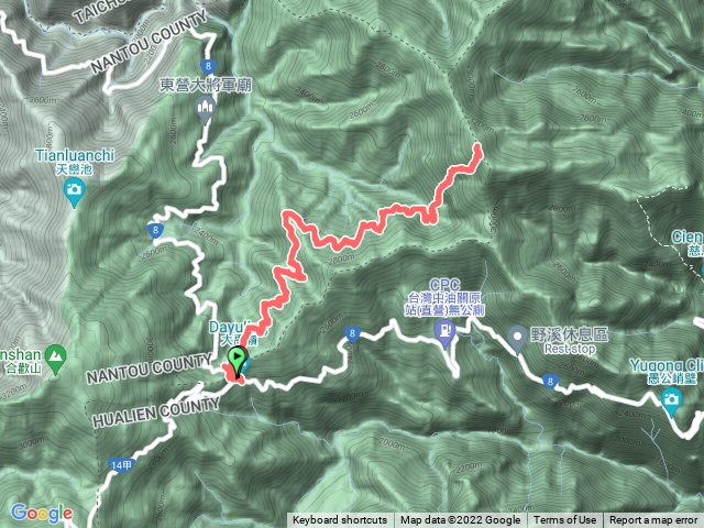 20220814畢祿山（高繞去崩壁回）
