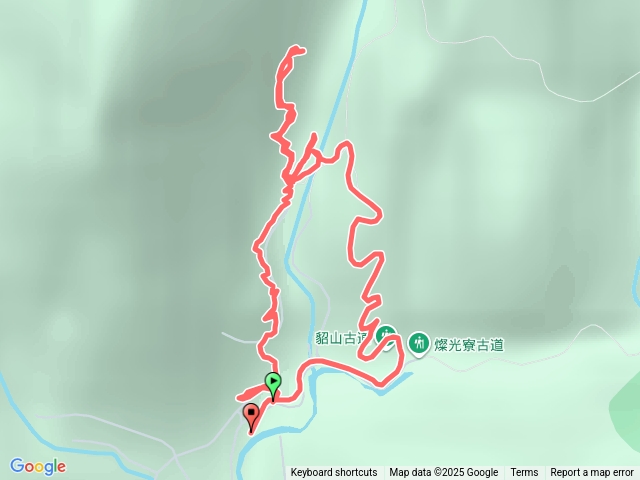 貂山古道舊路牡丹金礦一坑