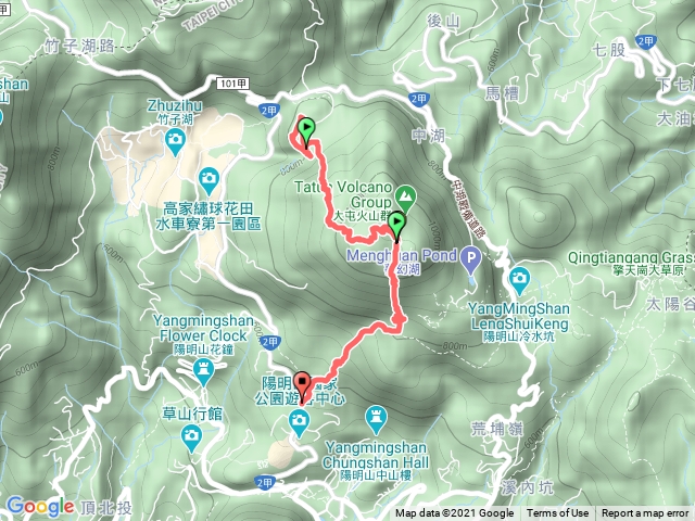 七星山小油坑到苗圃