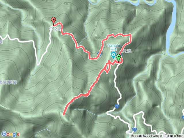 天池庫哈諾辛山