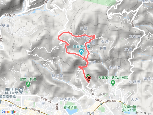 白石湖、碧山路