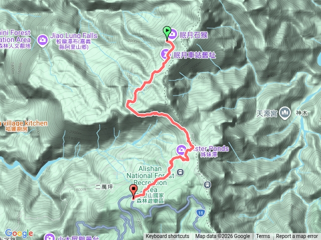 眠月線回程到外部停車場預覽圖