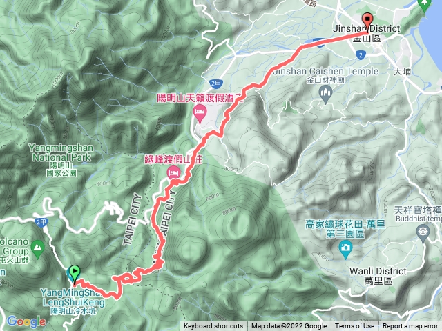 2022-05-28 冷水坑魚路古道至金山