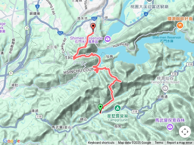 馬武督村走石牛山再走石門山下北端出口