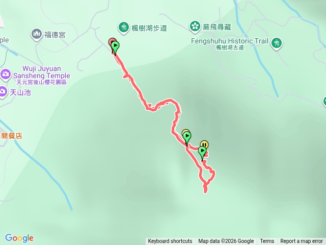 山仔頂步道小O走預覽圖