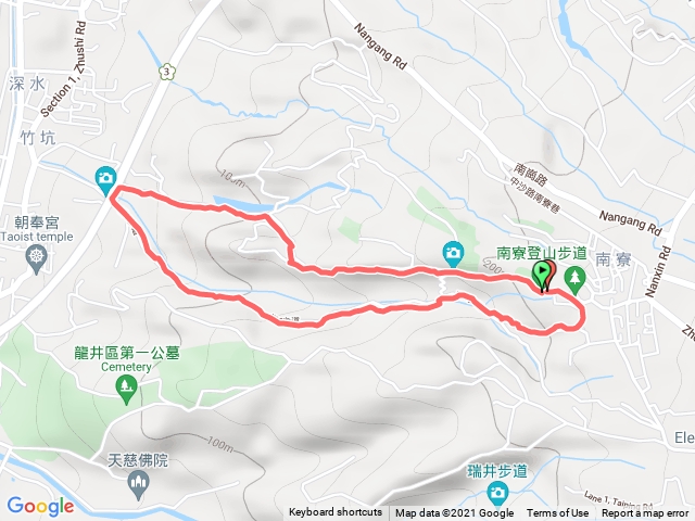 竹坑南寮步道—好漢坡當壓軸