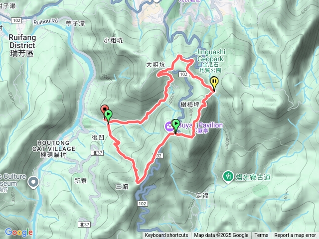 金字碑古道O型走預覽圖