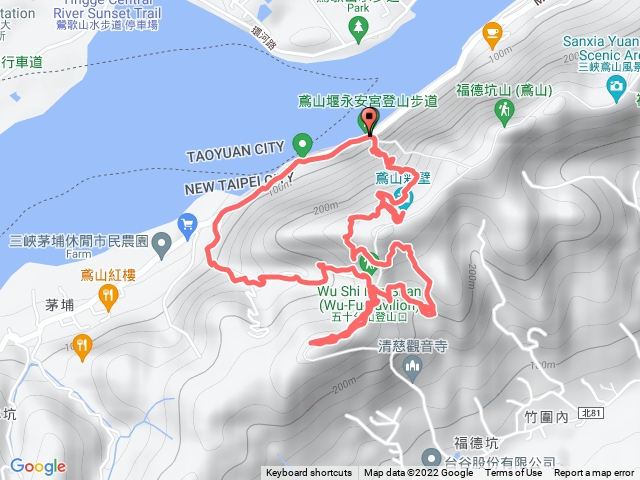 鳶山連走五十分山